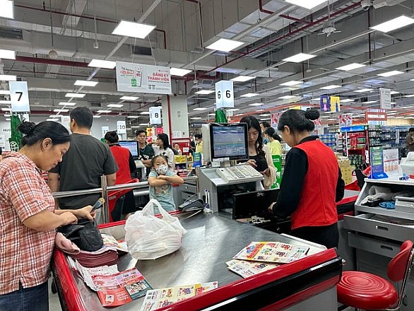 tập trung 100% nhân sự phục vụ tại siêu thị 