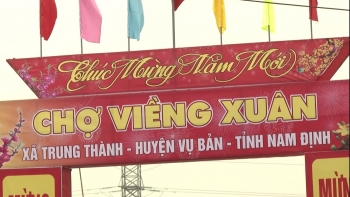 Huyện Vụ Bản tích cực chuẩn bị cho phiên Chợ Viềng Xuân Giáp Thìn 2024