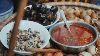 5 địa chỉ bún ốc nguội  "giải ngấy" ngày Tết ở Hà Nội