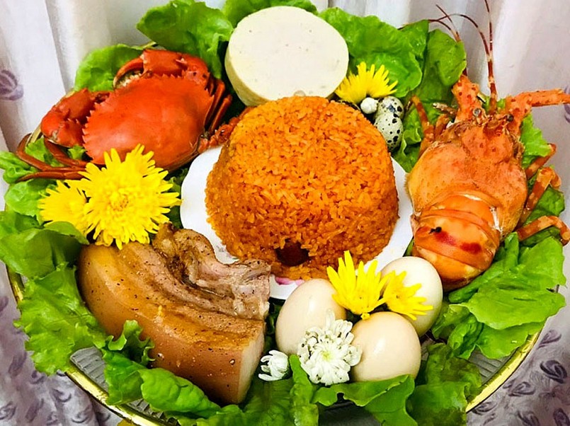 mâm cúng tam sên hút khách trước ngày vía Thần Tài mâm cúng tam sên hút khách trước ngày vía Thần Tài