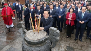 Chủ tịch nước Võ Văn Thưởng dâng hương tưởng niệm Đức vua An Dương Vương