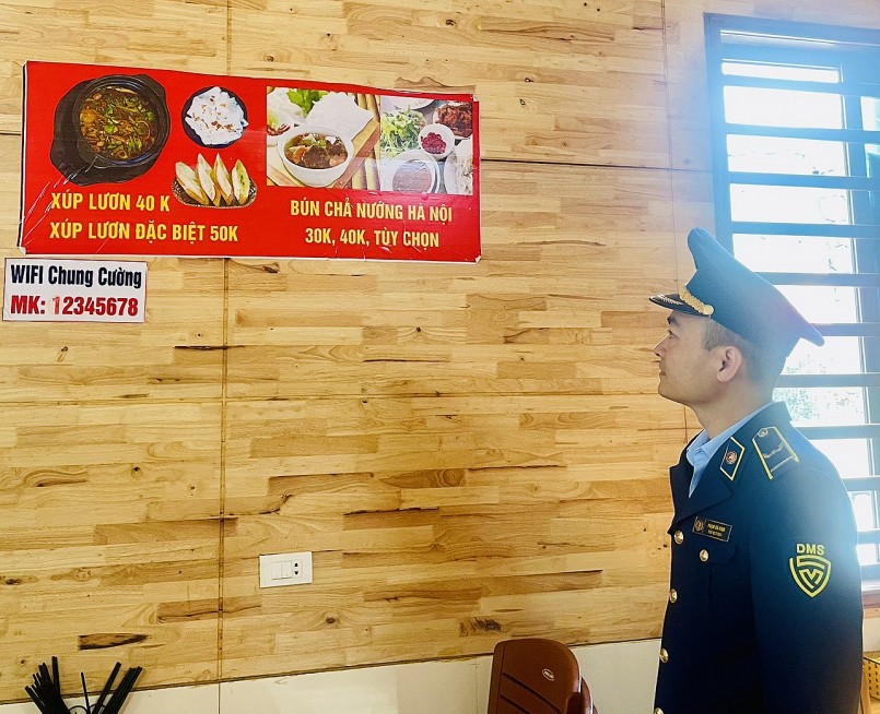 Công khai niêm yết bảng giá tại các nhà hàng