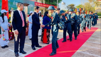 Thanh niên hai tỉnh Gia Lai, Kon Tum hăng hái lên đường nhập ngũ