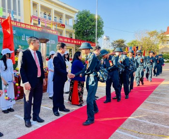 Thanh niên hai tỉnh Gia Lai, Kon Tum hăng hái lên đường nhập ngũ