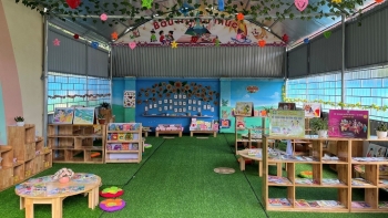 Xây thư viện xanh, TNS Holdings mang niềm vui đọc sách cho trẻ thơ