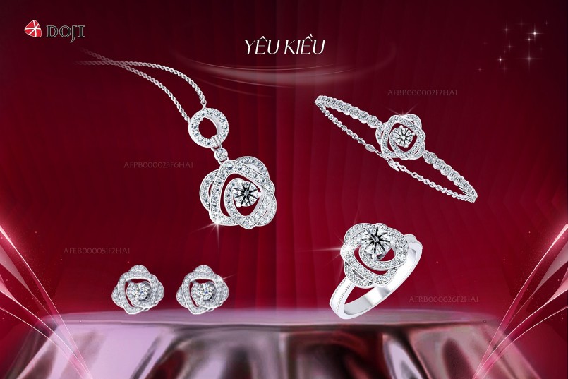 BST Blooming Rose góp phần giúp các chị em tự tin tỏa sáng với nét đẹp yêu kiều. 