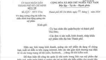 TP. Hồ Chí Minh: Tăng cường công tác kiểm tra, chấn chỉnh hoạt động quảng cáo mỹ phẩm