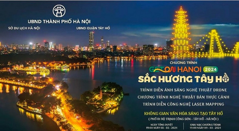 Chương trình “Du lịch Hà Nội chào 2024 - Get on Hanoi 2024”. Ảnh: Hoài Nam Chương trình “Du lịch Hà Nội chào 2024 - Get on Hanoi 2024”. Ảnh: Hoài Nam