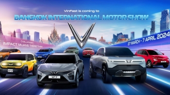 VinFast tham dự triển lãm ô tô quốc tế Bangkok 2024, chính thức ra mắt thị trường Thái Lan