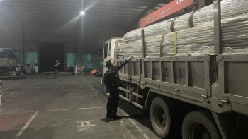 Hưng Yên: Xử phạt 50 triệu đồng 1 công ty kinh doanh thép không rõ nguồn gốc