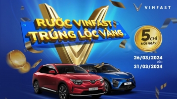 VinFast tặng vàng cho khách hàng mua ô tô điện cuối tháng 3/2024