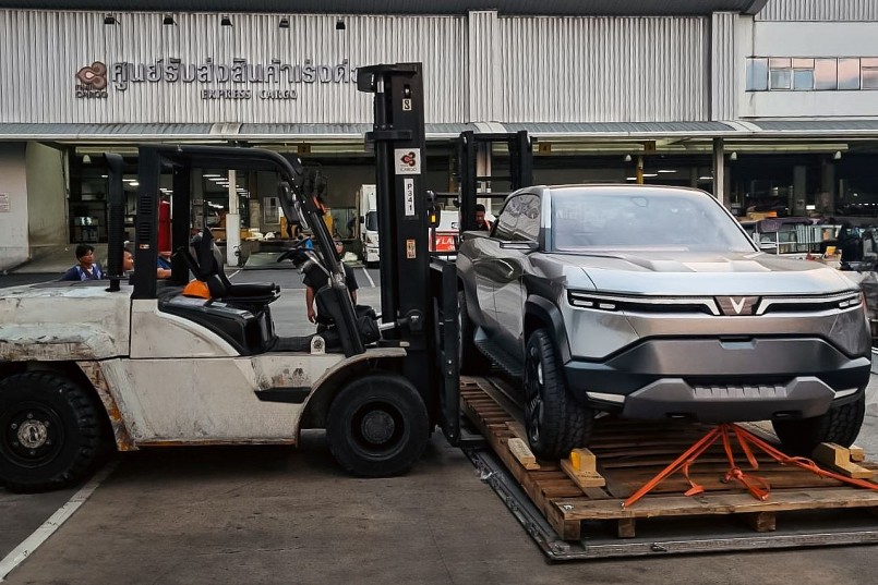 Ảnh 3: Những tấm ảnh hé lộ VF Wild tại cảng Thái Lan trước đó đã thu hút sự chú ý của cộng đồng mạng. Ảnh 3: Những tấm ảnh hé lộ VF Wild tại cảng Thái Lan trước đó đã thu hút sự chú ý của cộng đồng mạng.