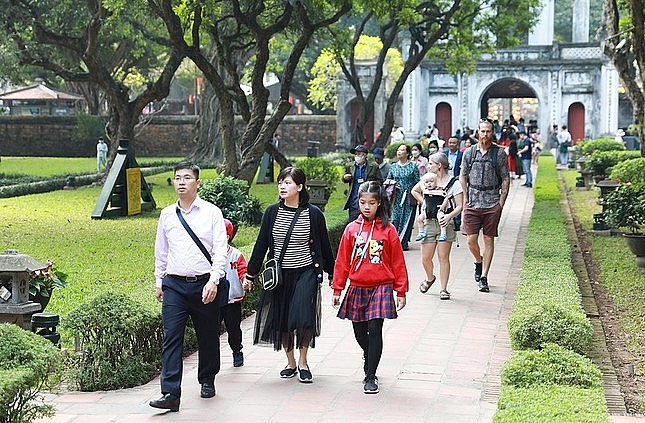 Du lịch Hà Nội đón 1,4 triệu lượt khách quốc tế trong quý I/2024