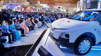 Vinfast chính thức mở bán SUV điện VF e34 tại Indonesia