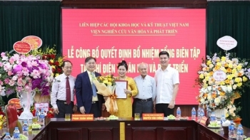 Bổ nhiệm bà Nguyễn Thị Hoa giữ chức Tổng Biên tập Tạp chí Văn hóa và Phát triển