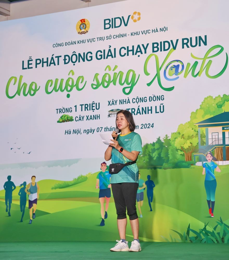Giải chạy xanh của BIDV bước vào mùa mới