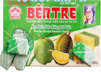 Kẹo dừa sầu riêng lá dứa