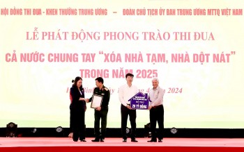 Agribank cùng ngành ngân hàng tích cực hưởng ứng phong trào thi đua cả nước chung tay “xóa nhà tạm, nhà dột nát”