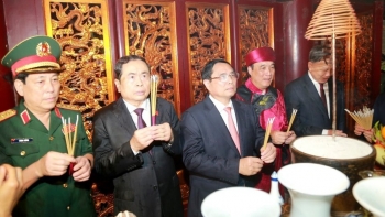 Lãnh đạo Đảng, Nhà nước dâng hương tưởng niệm các Vua Hùng