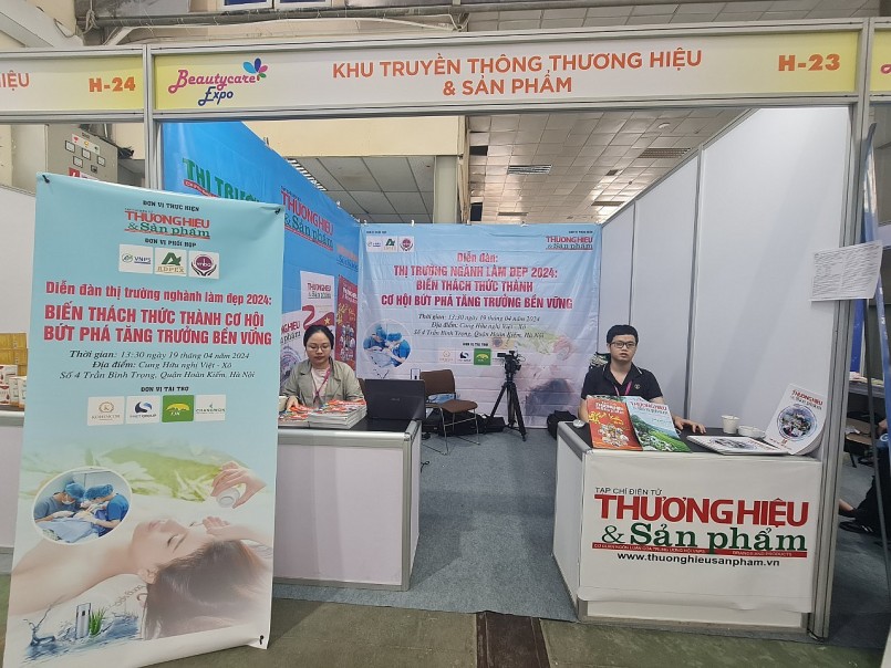 Khai mạc Triển lãm Viet Nam Beauty care Expo 2024