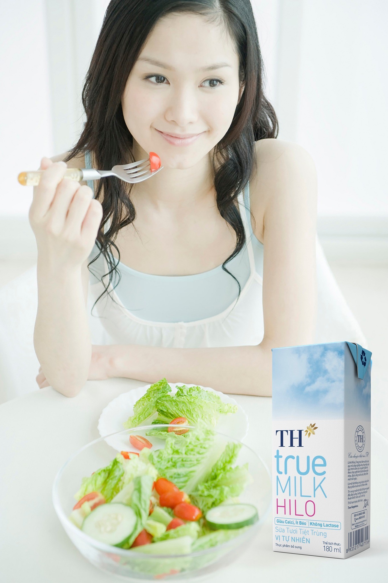 Sữa tươi tăng calci, mẹ an tâm với TH true MILK HILO