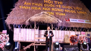 Kon Tum: Khai mạc Hội thi ẩm thực dược liệu quốc tế