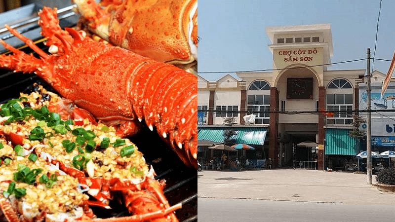 Hải sản tươi ngon ở chợ Cột Đỏ Hải sản tươi ngon ở chợ Cột Đỏ