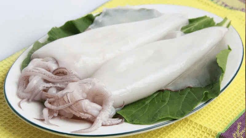 Giá trị dinh dưỡng của mực