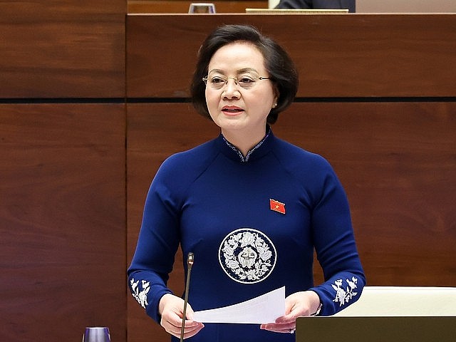 Bộ trưởng Nội vụ Phạm Thị Thanh Trà.