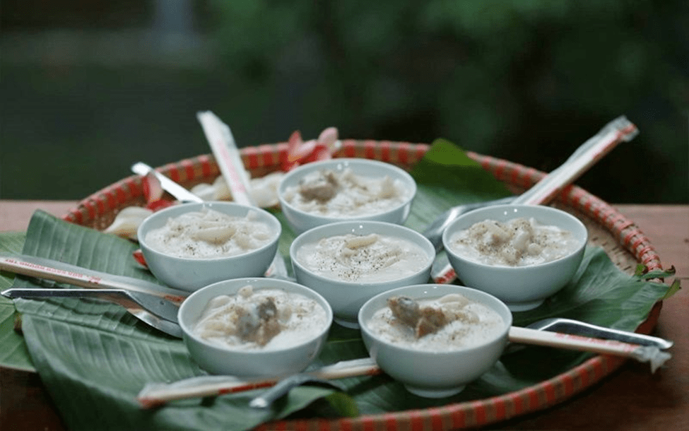 Cháo Se Hạ Mỗ - Món ăn dùng đũa để ăn Cháo Se Hạ Mỗ - Món ăn dùng đũa để ăn