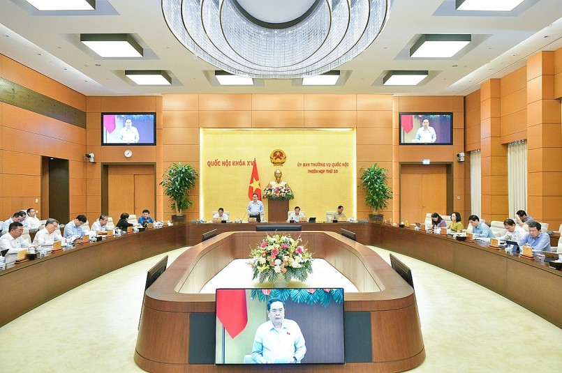 Ủy ban Thường vụ Quốc hội khai mạc phiên họp thứ 33