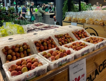 Vải thiều Thanh Hà lên kệ siêu thị tại Úc, giá gần 600.000 đồng/kg