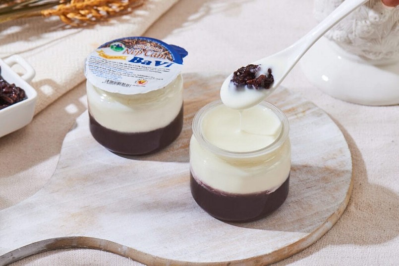 Sữa chua nếp cẩm Ba Vì Sữa chua nếp cẩm Ba Vì