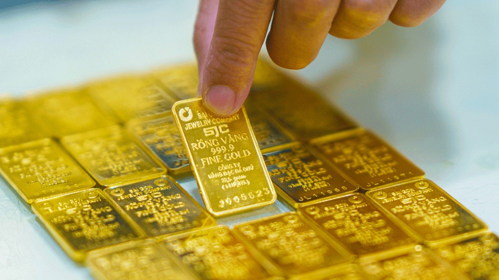 Giá vàng miếng SJC bật tăng trở lại