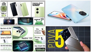 Top 4 smartphone giá rẻ bán chạy 2024