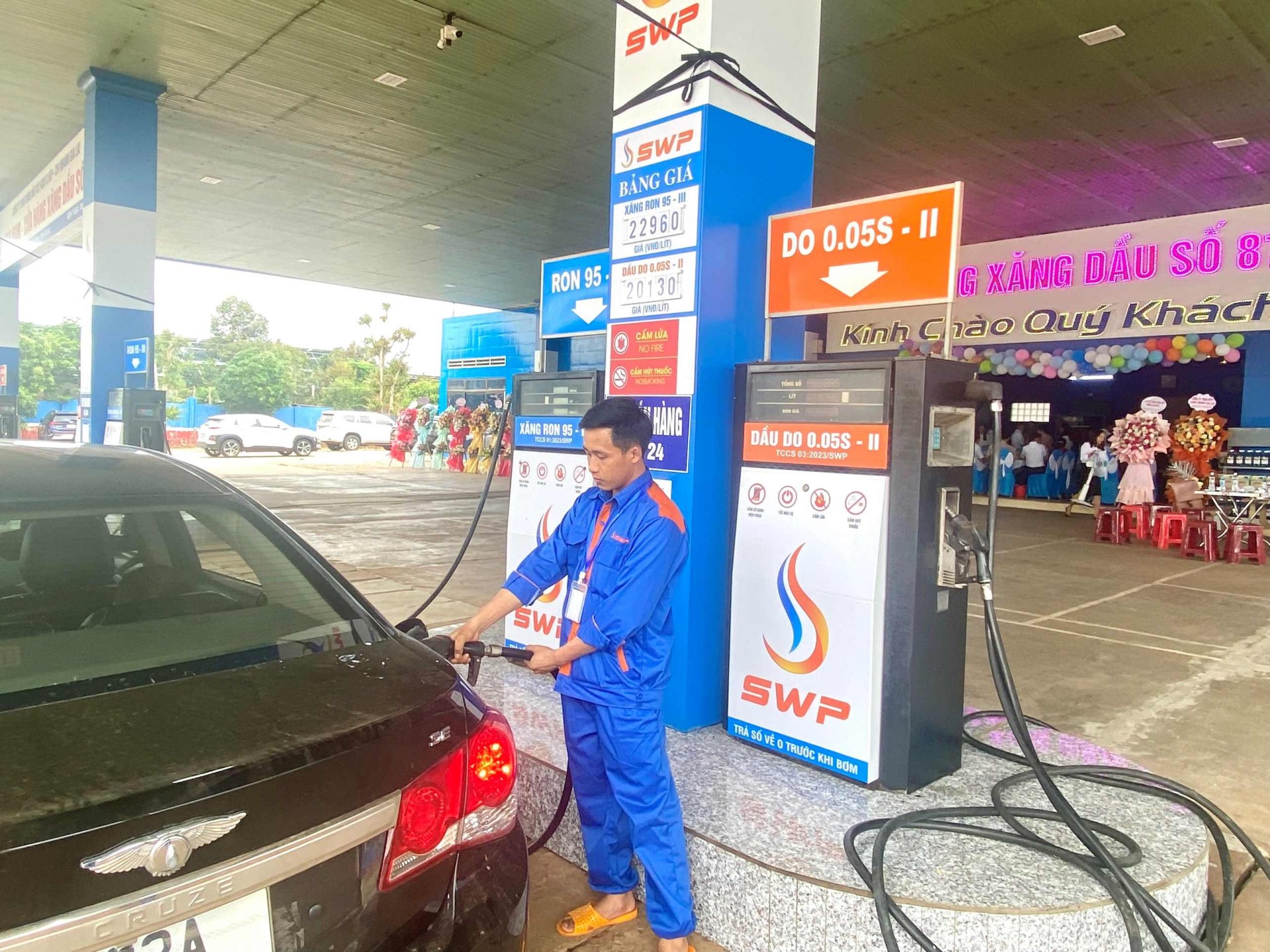 Công ty TNHH Xăng dầu Tây Nam S.W.P: Khai trương cửa hàng xăng dầu số 81