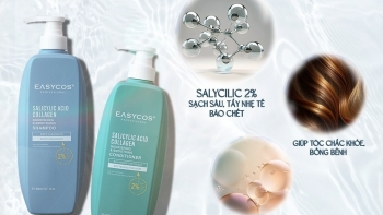 Dầu gội Easycos giúp sạch gàu, nuôi dưỡng mái tóc chắc khỏe