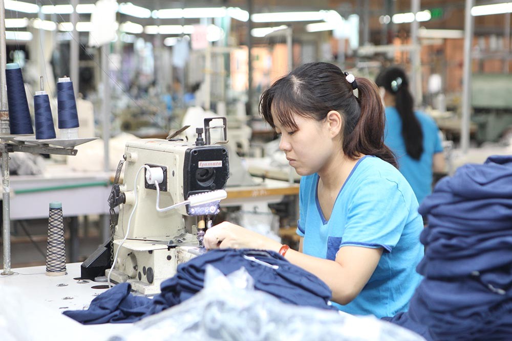 Đơn hàng dệt may tăng mạnh trong tháng 5.