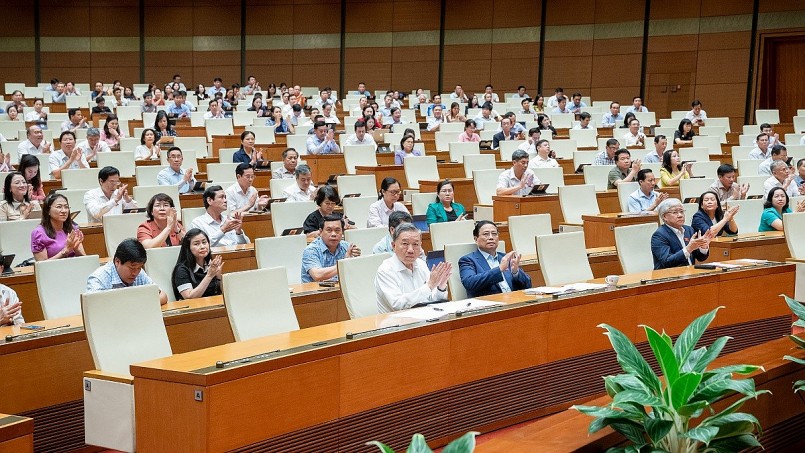 Thông qua Nghị quyết về Chương trình xây dựng luật, pháp lệnh năm 2025 Thông qua Nghị quyết về Chương trình xây dựng luật, pháp lệnh năm 2025