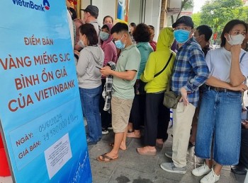 Agribank tăng thêm 5 điểm bán vàng