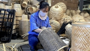 Xuất khẩu mây, tre, cói, thảm tăng trưởng tích cực