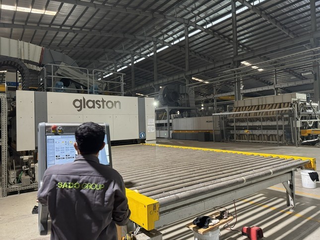 Dây chuyền sản xuất hiện đại được nhập khẩu từ châu Âu của SADO tại Đồng Nai.