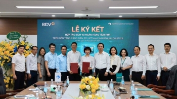 Ngân hàng BIDV: Hợp tác phát triển dịch vụ ngân hàng trên nền tảng cảng biển số