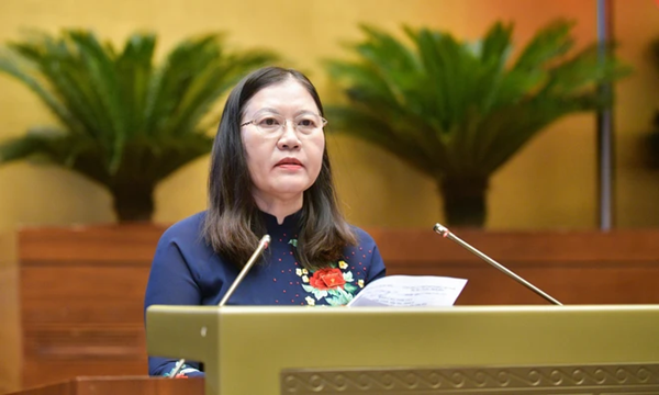 Chủ nhiệm Ủy ban Tư pháp của Quốc hội Lê Thị Nga. Chủ nhiệm Ủy ban Tư pháp của Quốc hội Lê Thị Nga.