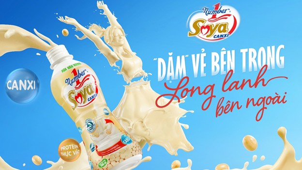 Number 1 Soya Canxi phủ sóng bí quyết làm đẹp đến người tiêu dùng qua thông điệp mới