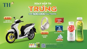 Chương trình “Xoay nắp TH” tìm thấy chủ nhân đầu tiên của xe máy Honda SH 125i