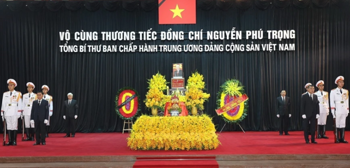 Trực tiếp: Lễ viếng Tổng Bí thư Nguyễn Phú Trọng