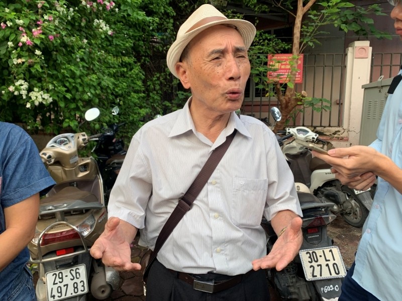 Bác Nguyễn Chí Sĩ xúc động khi nhắc đến đồng chí Tổng Bí thư. Bác Nguyễn Chí Sĩ xúc động khi nhắc đến đồng chí Tổng Bí thư.