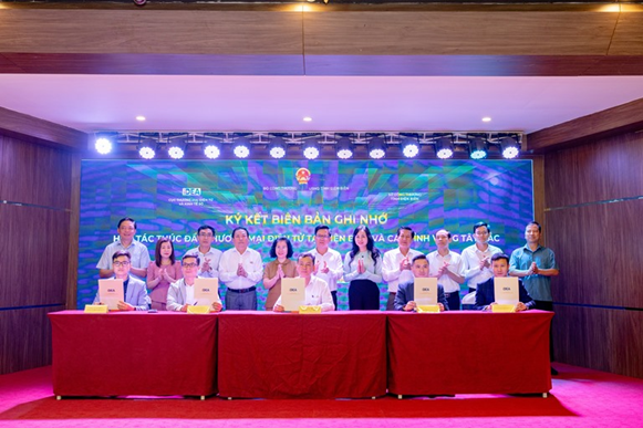 Lễ ký Biên bản ghi nhớ nhằm cụ thể hóa những chủ trương, chính sách về thúc đẩy liên kết vùng trong phát triển TMĐT