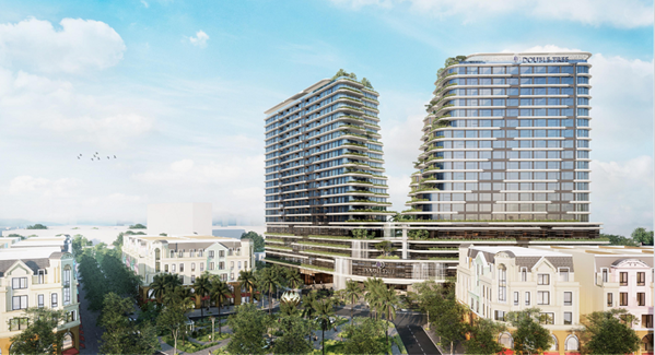 Phối cảnh khách sạn 5 sao DoubleTree by Hilton Long Xuyên (An Giang) Phối cảnh khách sạn 5 sao DoubleTree by Hilton Long Xuyên (An Giang)